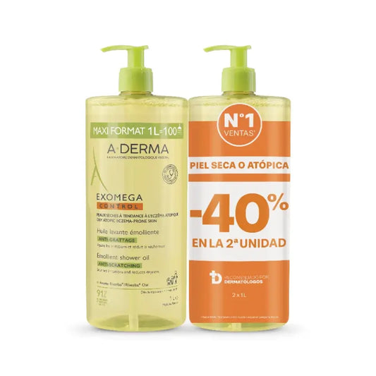 A-Derma Exomega Duo Óleo 1 L