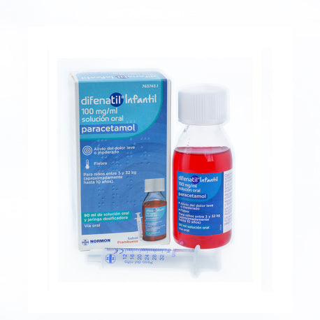 Difenatil Infantil 100 Mg/Ml Solução Oral, 90 ml