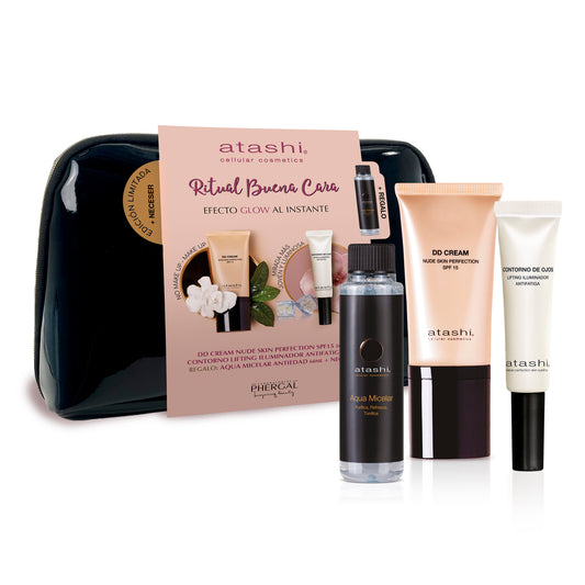 Atashi Good Face Ritual Toiletry Box Dd Cream Creme para o Contorno dos Olhos Brightening Cream