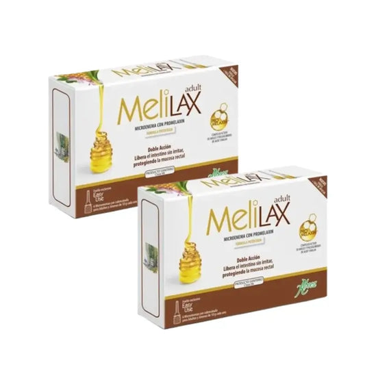 Aboca Melilax Adulto, 2x6 Microenemas de 10 gramas