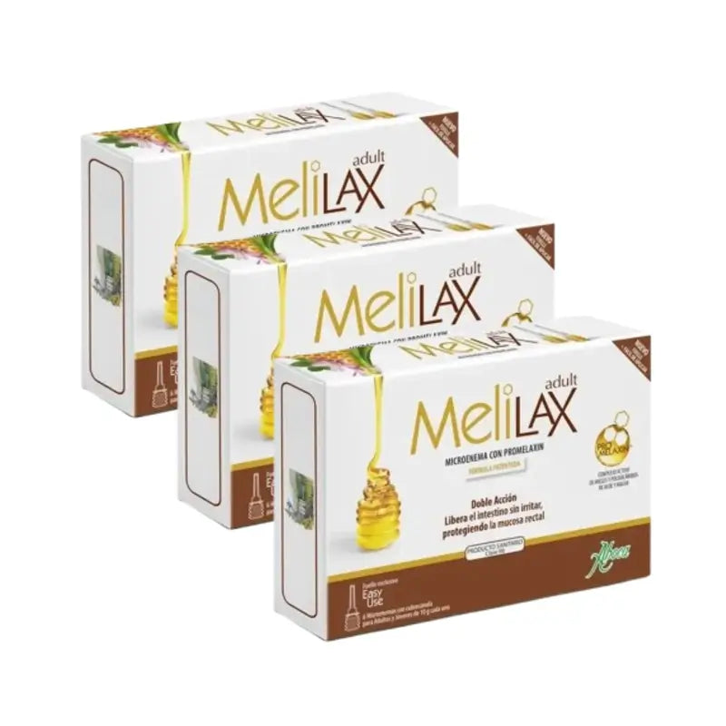 Aboca Melilax Adulto, 3x6 Microenemas de 10 gramas