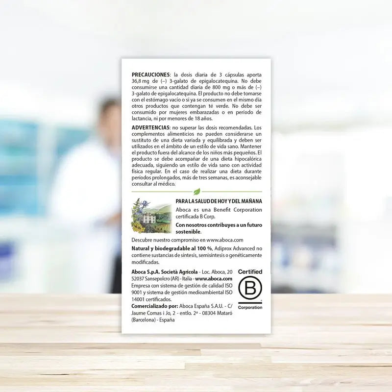 Aboca Adiprox Advanced, 50 Cápsulas