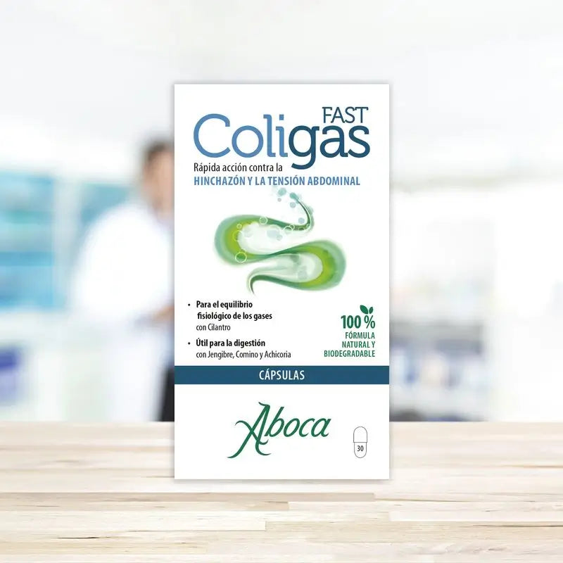 Aboca Coligas Fast, 30 Cápsulas