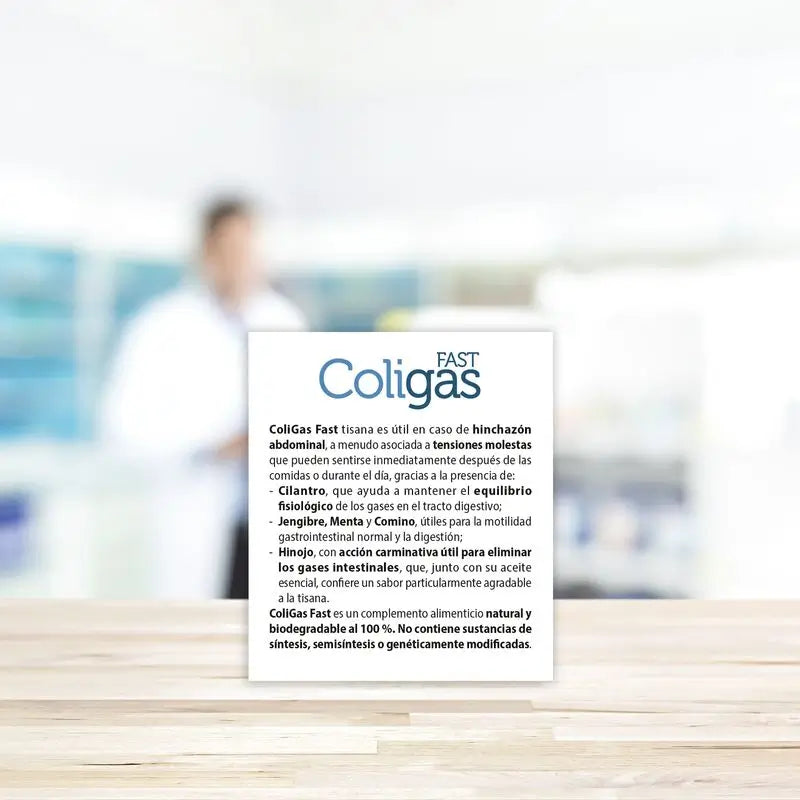 Aboca Coligas Fast Tisanas, 20 Saquetas