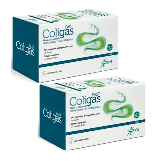 Aboca Coligas Fast Tisanas, 2x20 Saquetas