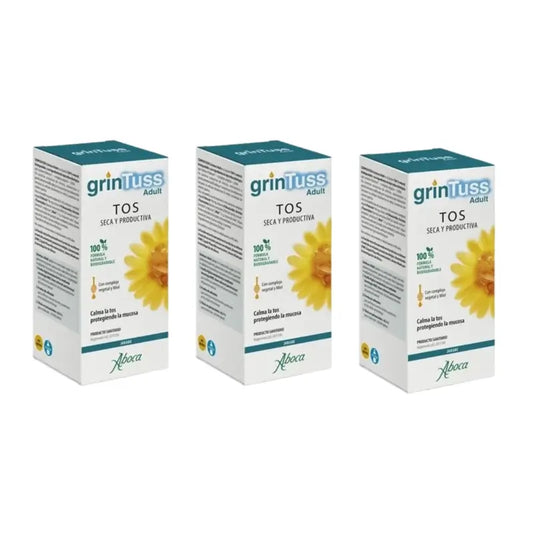 Aboca Grintuss Xarope Adulto, 3x180 gr