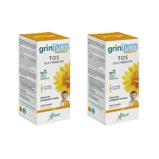 Aboca Grintuss Xarope Pediátrico, 2x180 gr