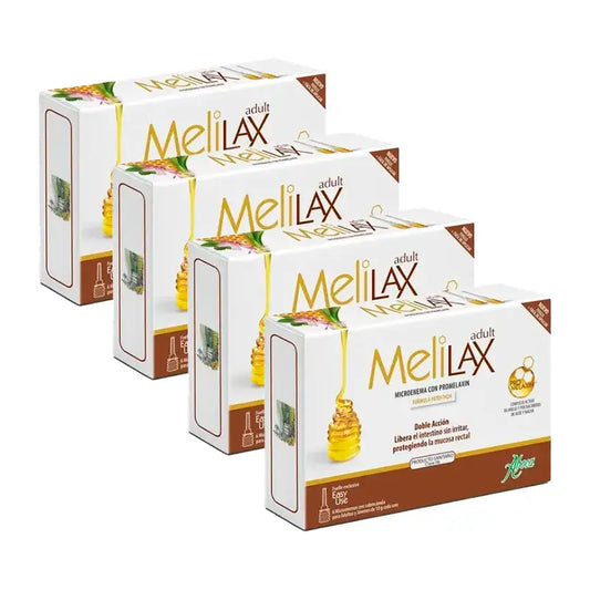Aboca Melilax Adulto, 4x6 Micro-enemas de 10 gramas