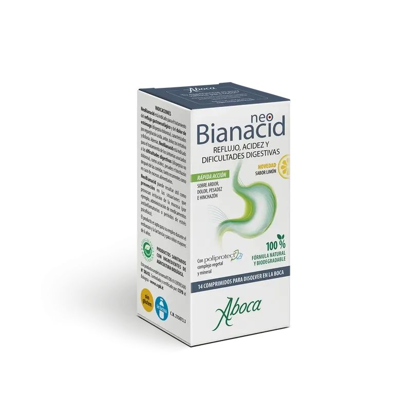 Aboca Neobianacid Lemon, 14 Comprimidos