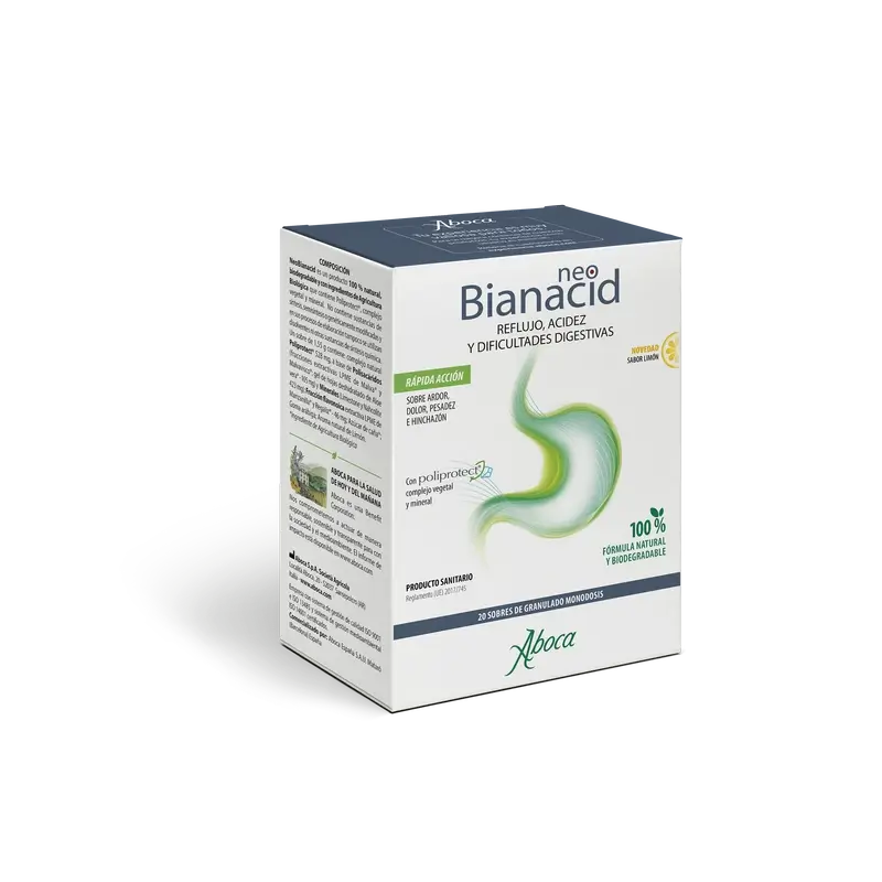 Aboca Neobianacid Limão, 20 envelopes