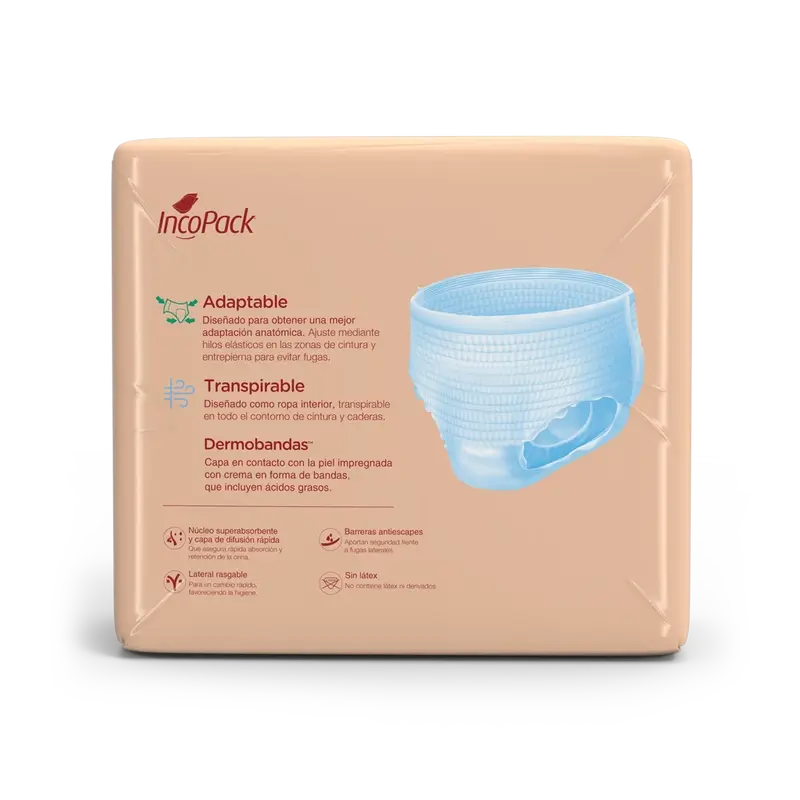 Incopack Pant Calça Absorvente Dia Tamanho Médio , 80 unidades