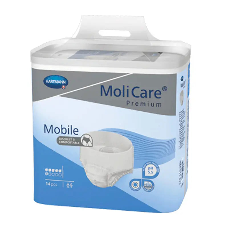 ABSORVER INC URINE LIGHT C/ SLIP MOLICARE MOBILE EXTRA XS