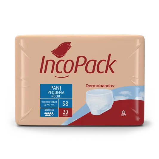 Incopack Calça de Noite Absorvente Calça Tamanho Pequeno , 80 unidades