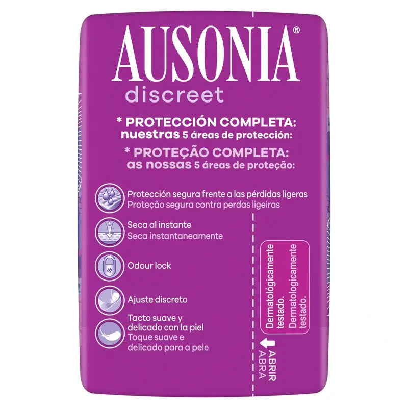 Ausonia Discreet Extra Urine Leakage Pads, 12 unidades