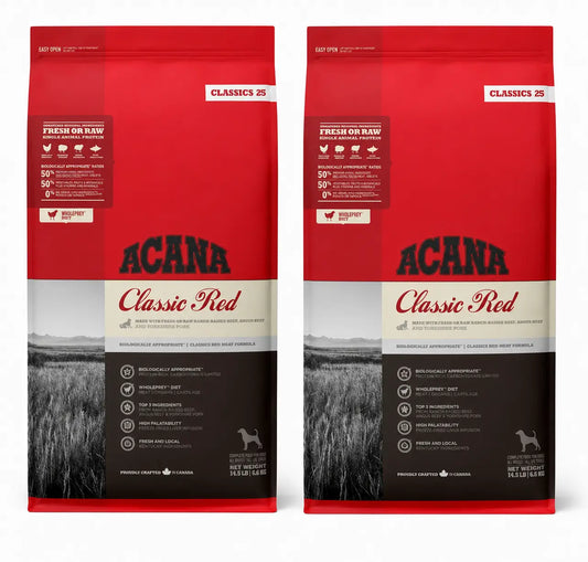 Acana Canine Adult Classics Red 14,5 Kg Alimento para cães , embalagem 2