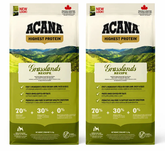 Acana Canine Adult Regionals Grasslands Prairie 11,4 Kg Alimento para cães , embalagem 2