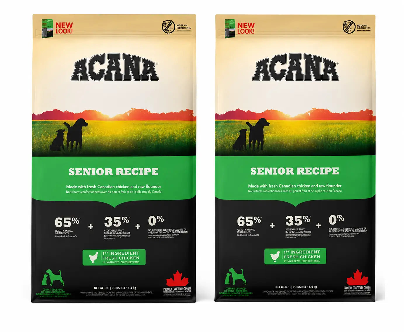 Acana Canine Senior 11,4 Kg Alimento para cães , embalagem 2