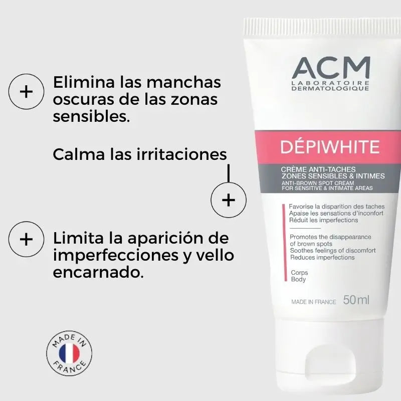 Acm Laboratoire Dépiwhite Creme Anti-Manchas Zonas Sensíveis e Íntimas, 50 ml