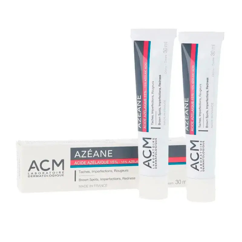 Acm Laboratoires Azeane Azelaic Acid 15% Cream Pack 2 x 30Ml.