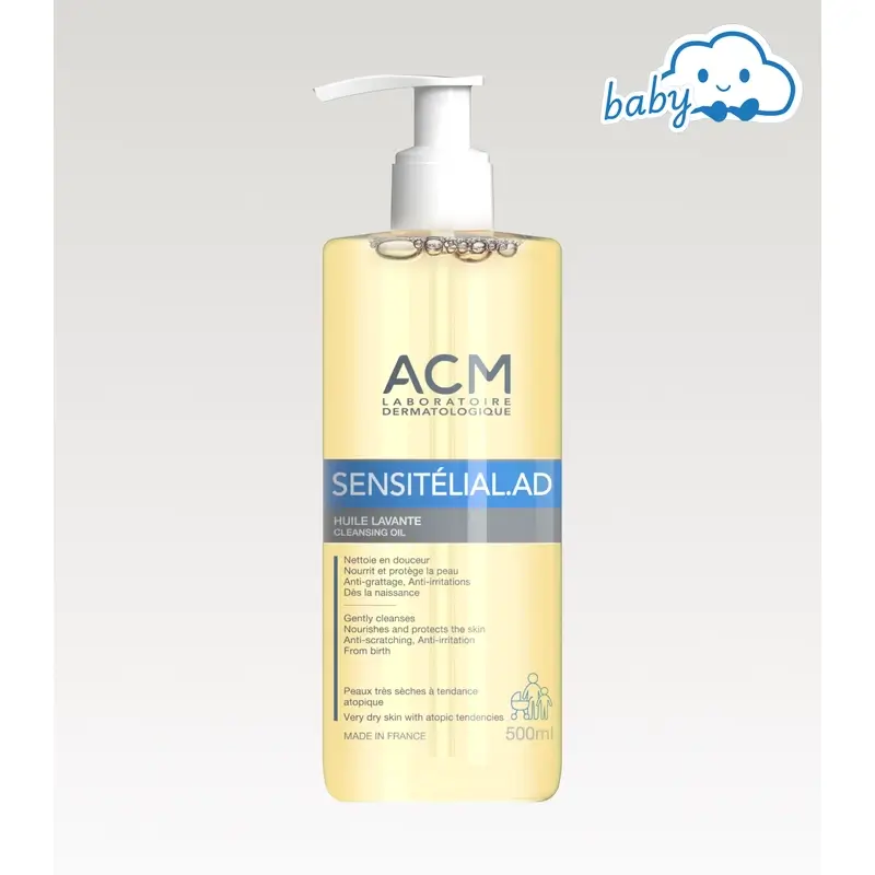 Acm Laboratoires Sensitelial.Ad Óleo de Lavagem 500 Ml