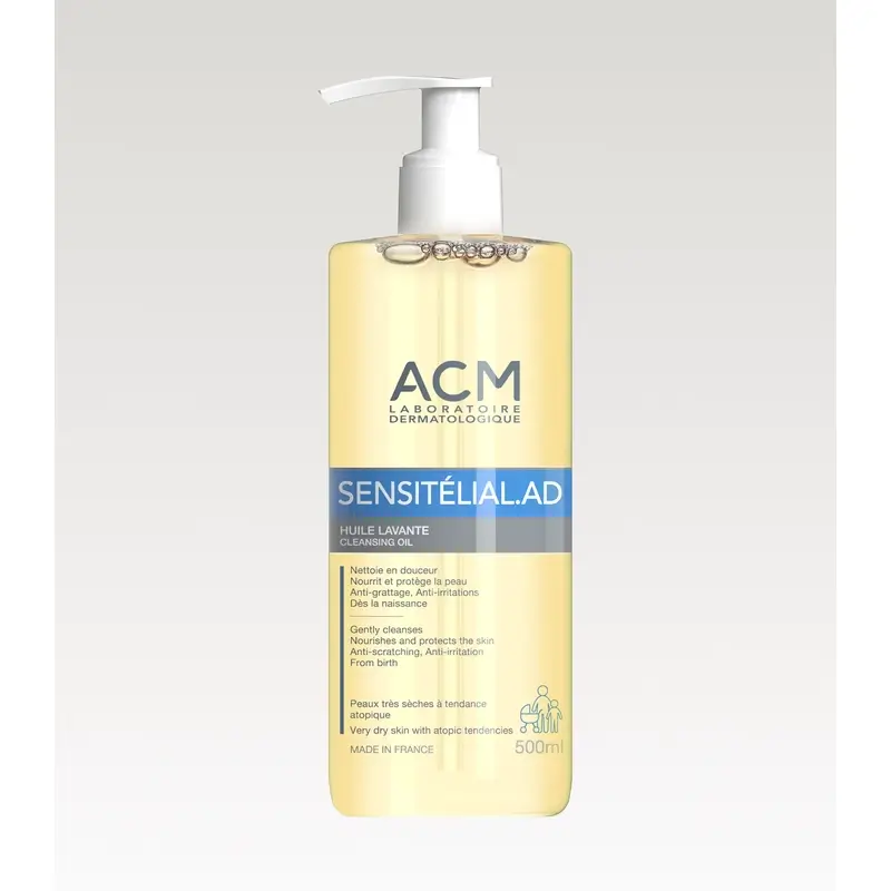 Acm Laboratoires Sensitelial.Ad Óleo de Lavagem 500 Ml