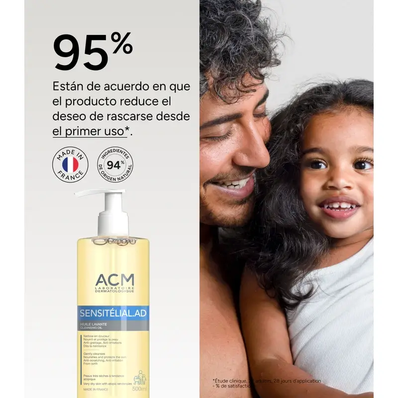 Acm Laboratoires Sensitelial.Ad Óleo de Lavagem 500 Ml