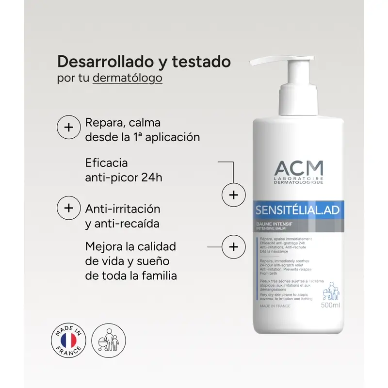 Acm Laboratoires Sensitelial.Ad Bálsamo Intensivo 500 Ml