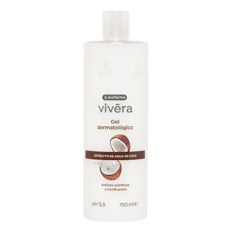 Acofarma Vivera Gel Extrato de Coco 750 ml