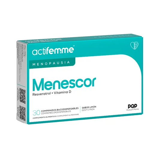 Actifemme Menescor, 30 comprimidos dispersíveis por via oral