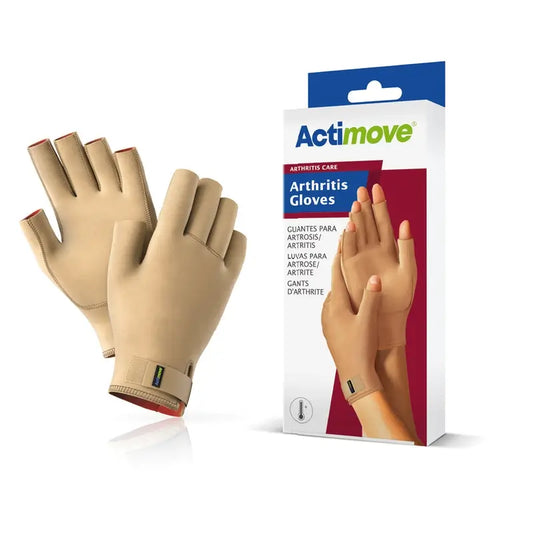 Luvas para artrite Actimove Cor Bege