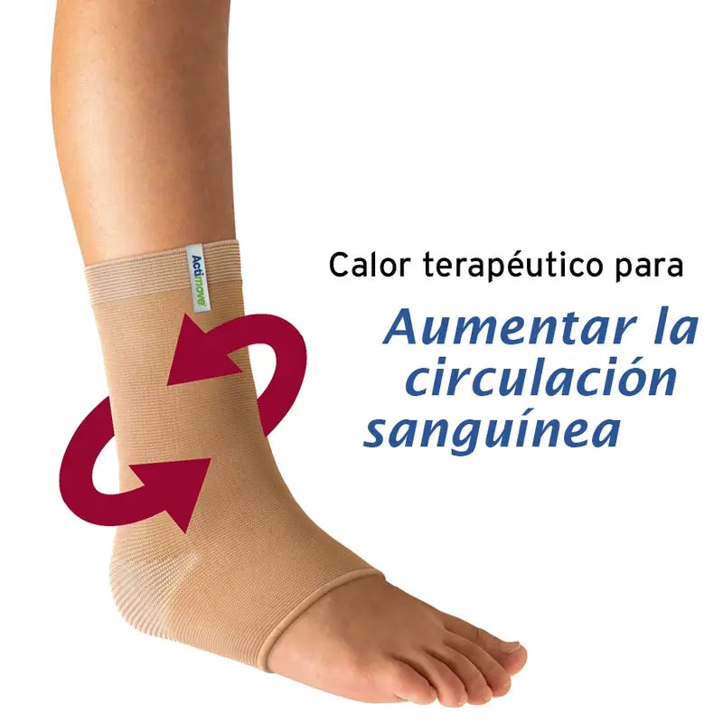 Actimove Arthritis Apoio de tornozelo, cor bege, tamanho Xl