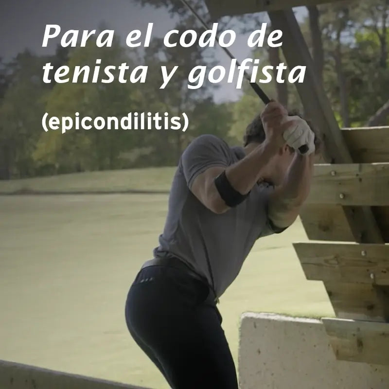 Actimove Correia de suporte de cotovelo ajustável, preto, tamanho universal