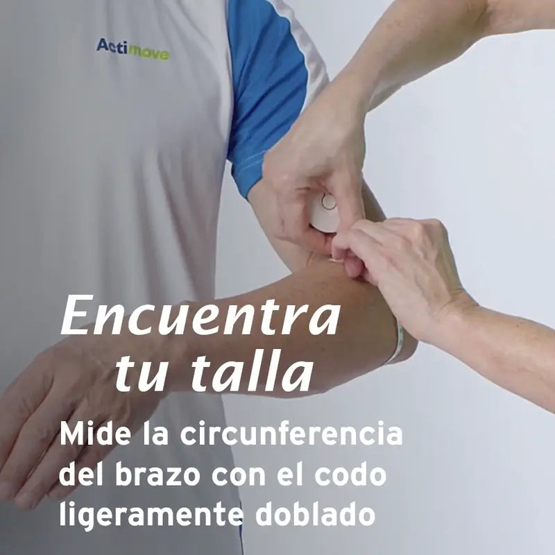 Actimove Correia de suporte de cotovelo ajustável, preto, tamanho universal