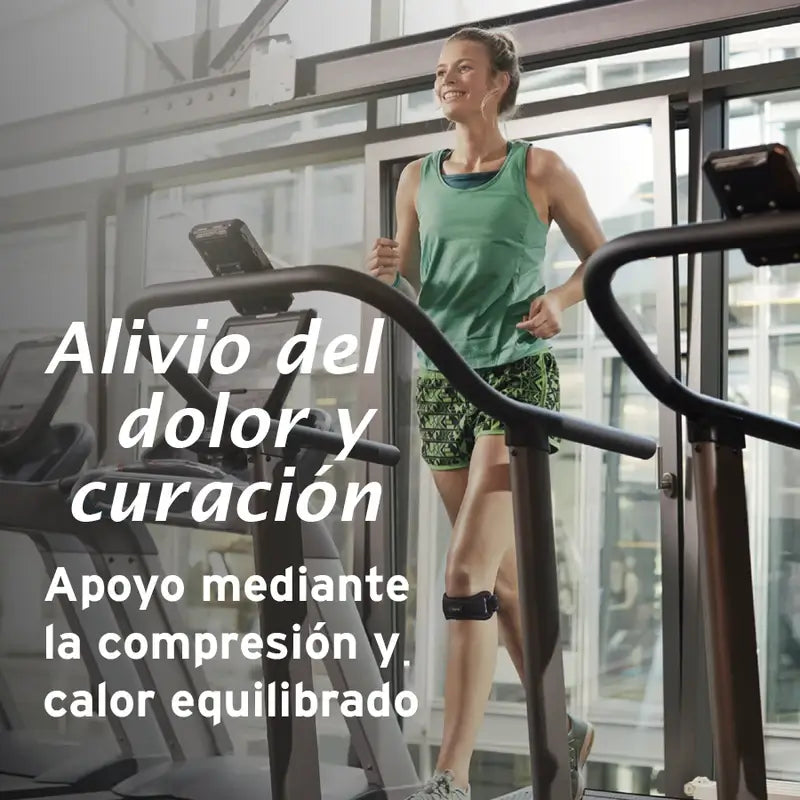 Actimove Correia Patellar Ajustável, Preto, Tamanho Universal