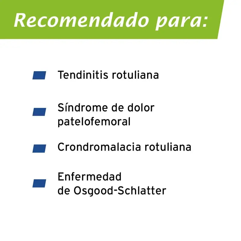 Actimove Correia Patellar Ajustável, Preto, Tamanho Universal