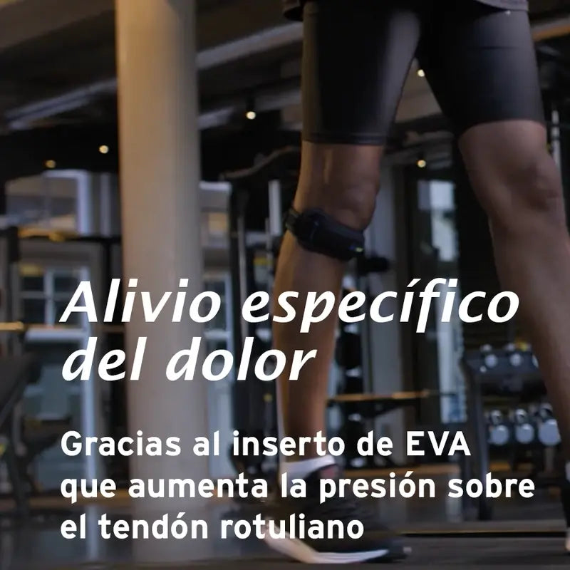 Actimove Correia Patellar Ajustável, Preto, Tamanho Universal