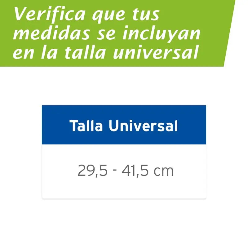 Actimove Correia Patellar Ajustável, Preto, Tamanho Universal