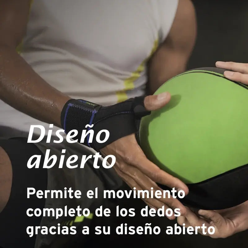 Estabilizador de polegar Actimove com talas pretas