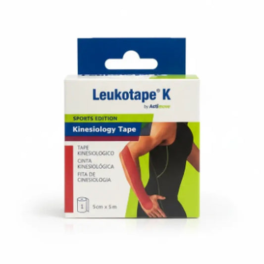 Leukotape K Vermelho 5Cm X 5M