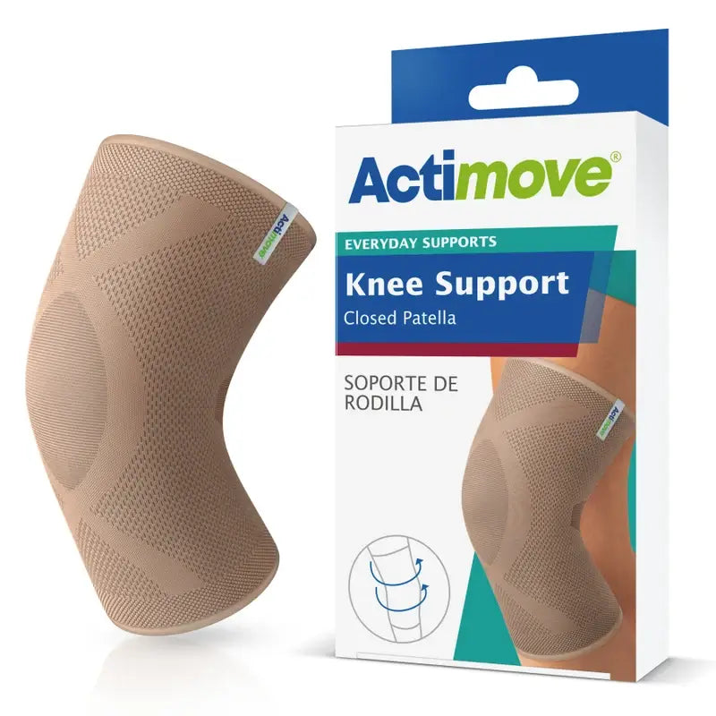 Joelheira elástica Actimove Bege L