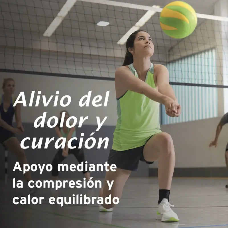 Tornozeleira Elástica Actimove com Correia Estabilizadora Ajustável, Preto, Tamanho S