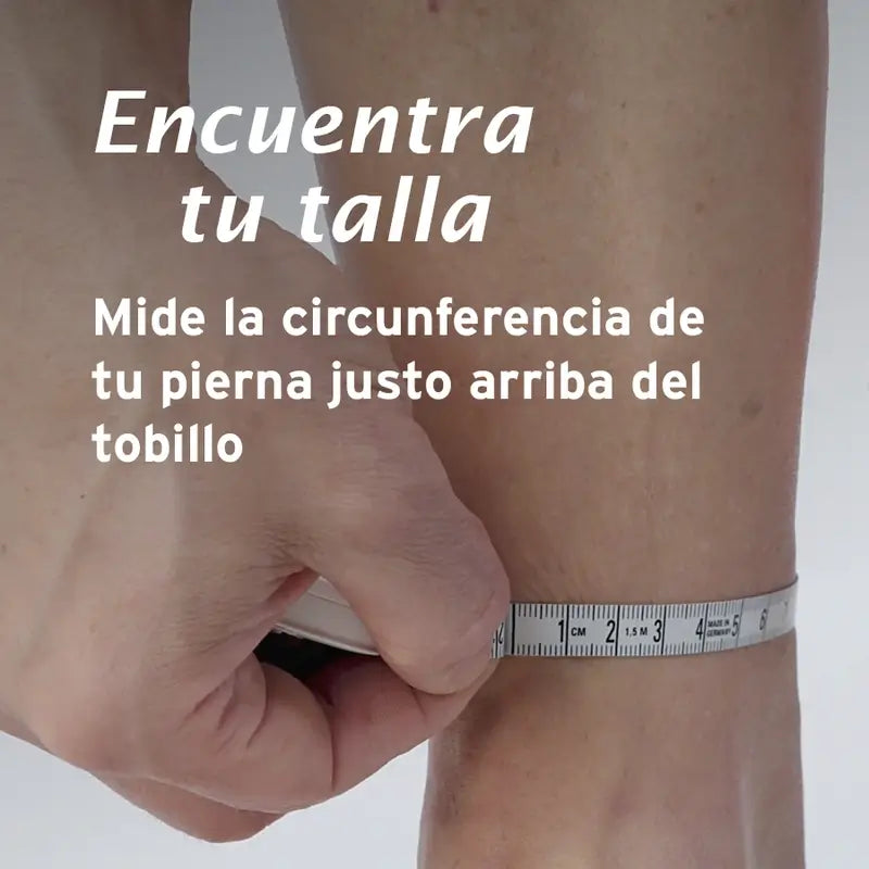 Tornozeleira Elástica Actimove com Correia Estabilizadora Ajustável, Preto, Tamanho S