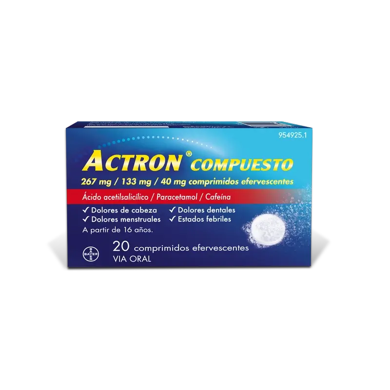Actron Composite 20 Comprimidos Efervescentes