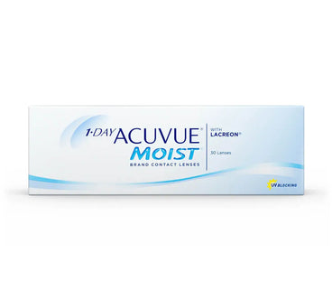 Acuvue 1 Day Moist Daily Lenses , 30 unidades