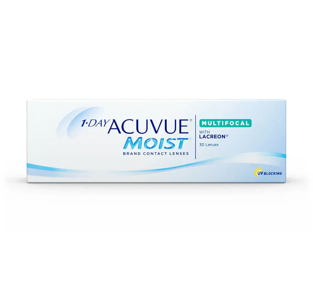 Acuvue 1 Day Moist Daily Multifocal Lenses , 30 unidades
