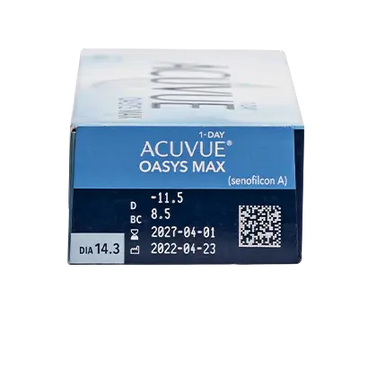 Acuvue 1 Day Oasys Max Lentes Diárias , 30 unidades