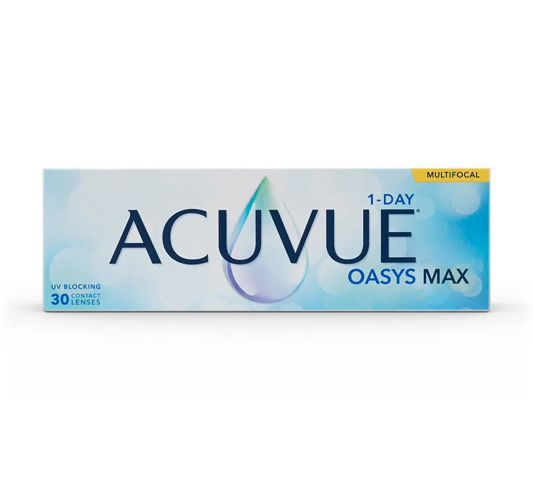 Acuvue 1 Day Oasys Max Daily Lentes Multifocais , 30 unidades