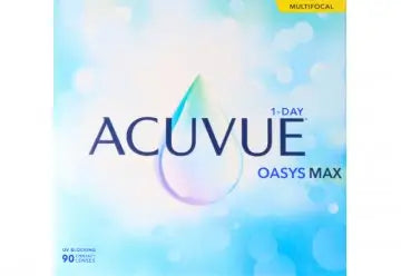 Acuvue 1 Day Oasys Max Daily Lentes Multifocais , 90 unidades