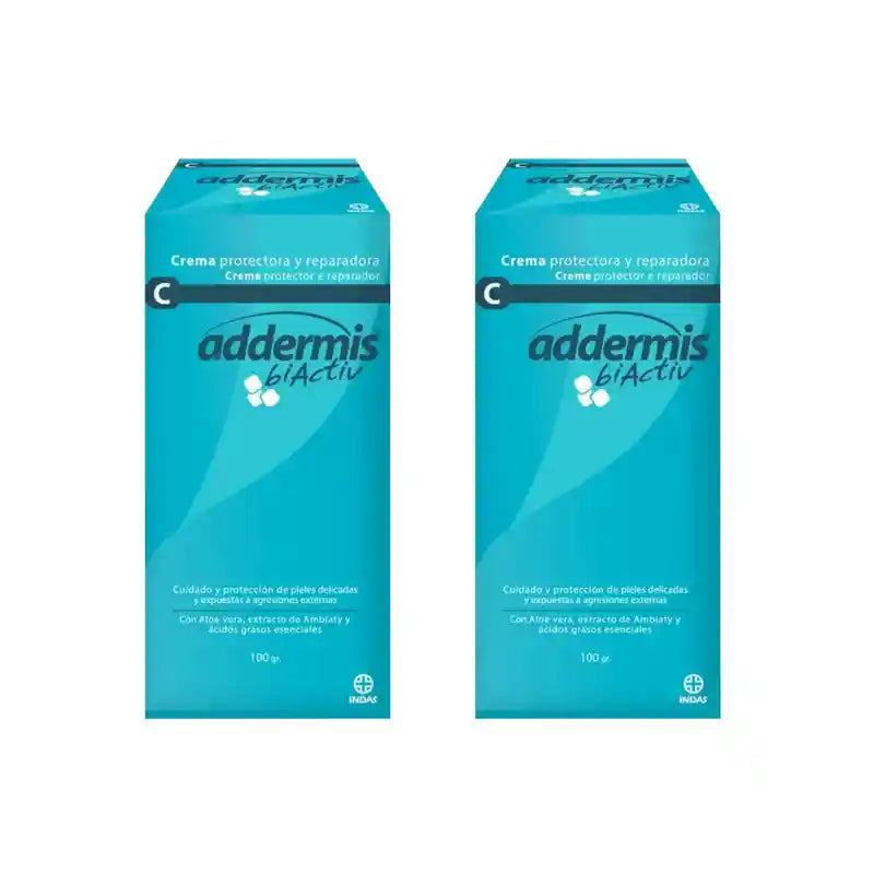 Addermis Biactiv Creme Protetor e Reparador , 2X100 Gr
