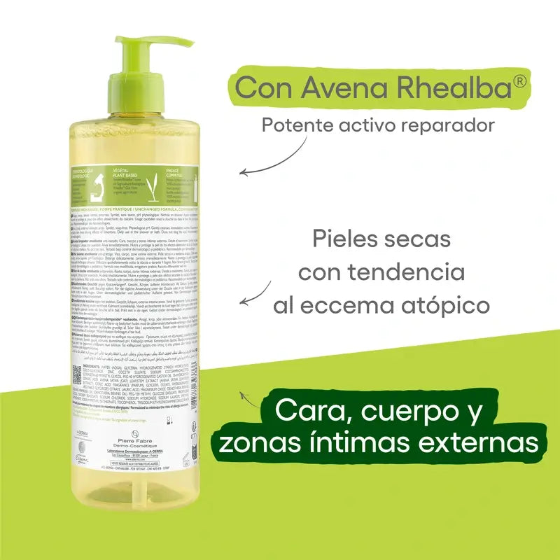 A-Derma Exomega Óleo de Limpeza 750 ml
